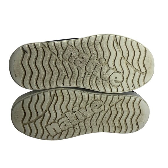 NATIVE x Save the Duck Boots Boy Size 4 Black Water Resistant Lhoste Faux Fur - Picture 5 of 7